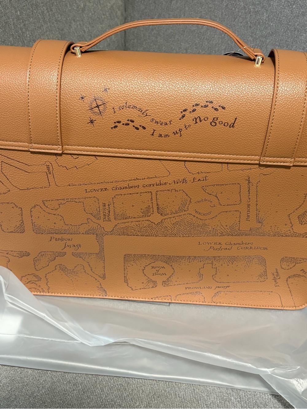 Harry Potter Marauders Map Tote Bag - Picture 8 of 12